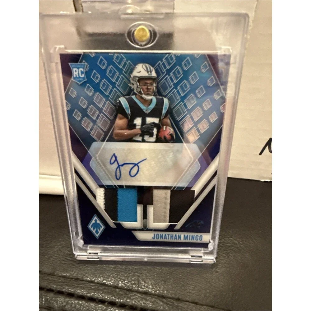 2023 Panini Phoenix Jonathan  Mingo Auto /50  3Color Duel Patch  RC RAD-JAM💥🔥